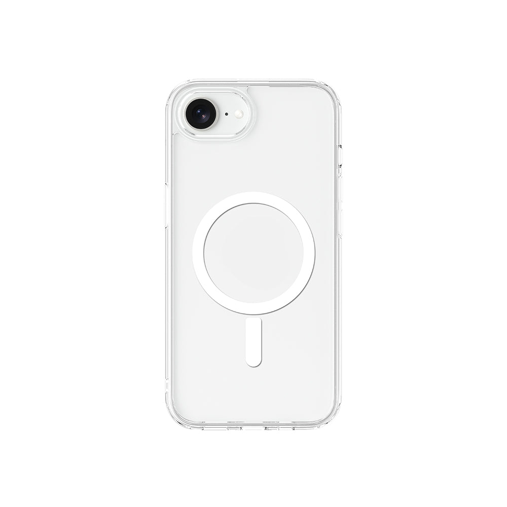 Apple iPhone 17E Kılıf M-safe Şarj Özellikli Amazingthing Minimal Serisi Kapak Şeffaf