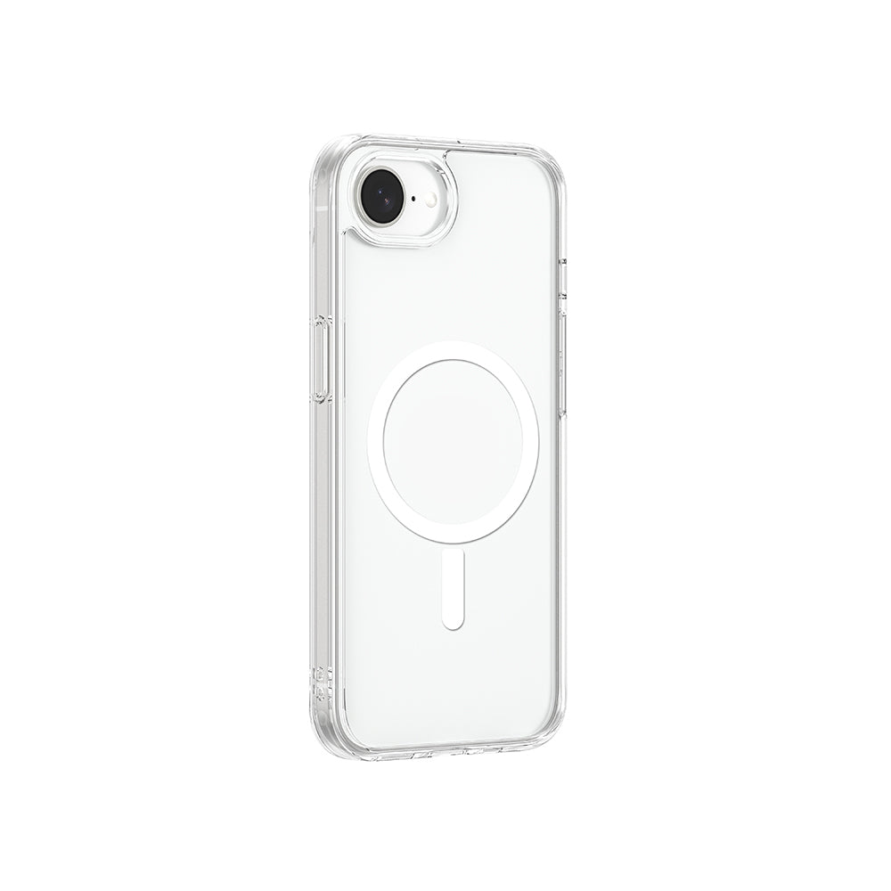 Apple iPhone 17E Kılıf M-safe Şarj Özellikli Amazingthing Minimal Serisi Kapak Şeffaf