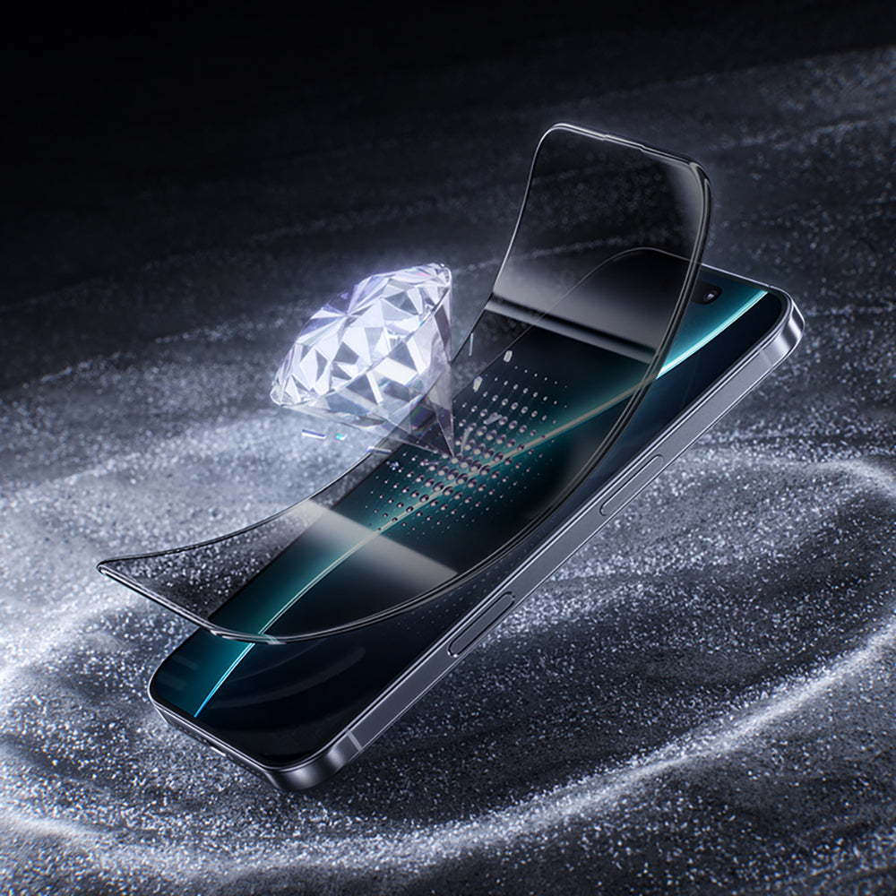 Apple iPhone 18 Pro Benks OmniWarrior Privacy Cam Ekran Koruyucu + Kolay Uygulama Aparatlı Siyah