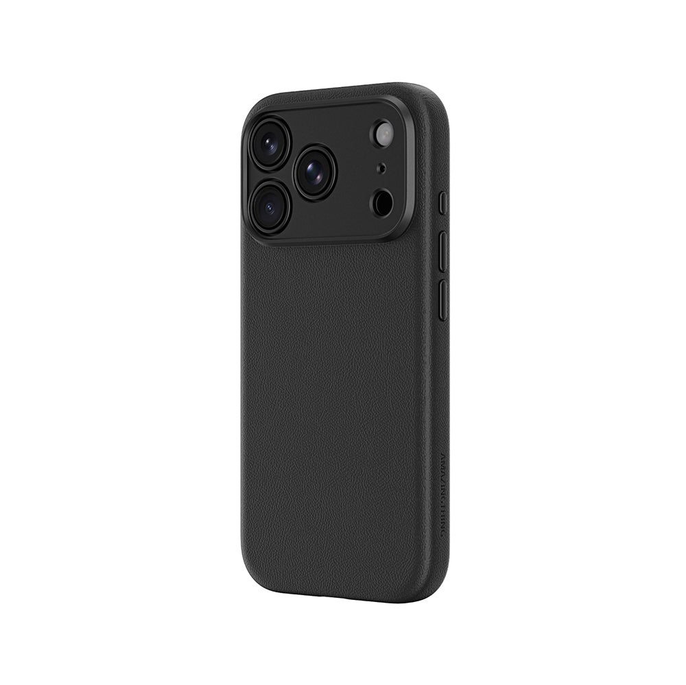Apple iPhone 18 Pro Kılıf M-safe Şarj Özellikli Amazingthing Glamour Lens Serisi Kapak Siyah