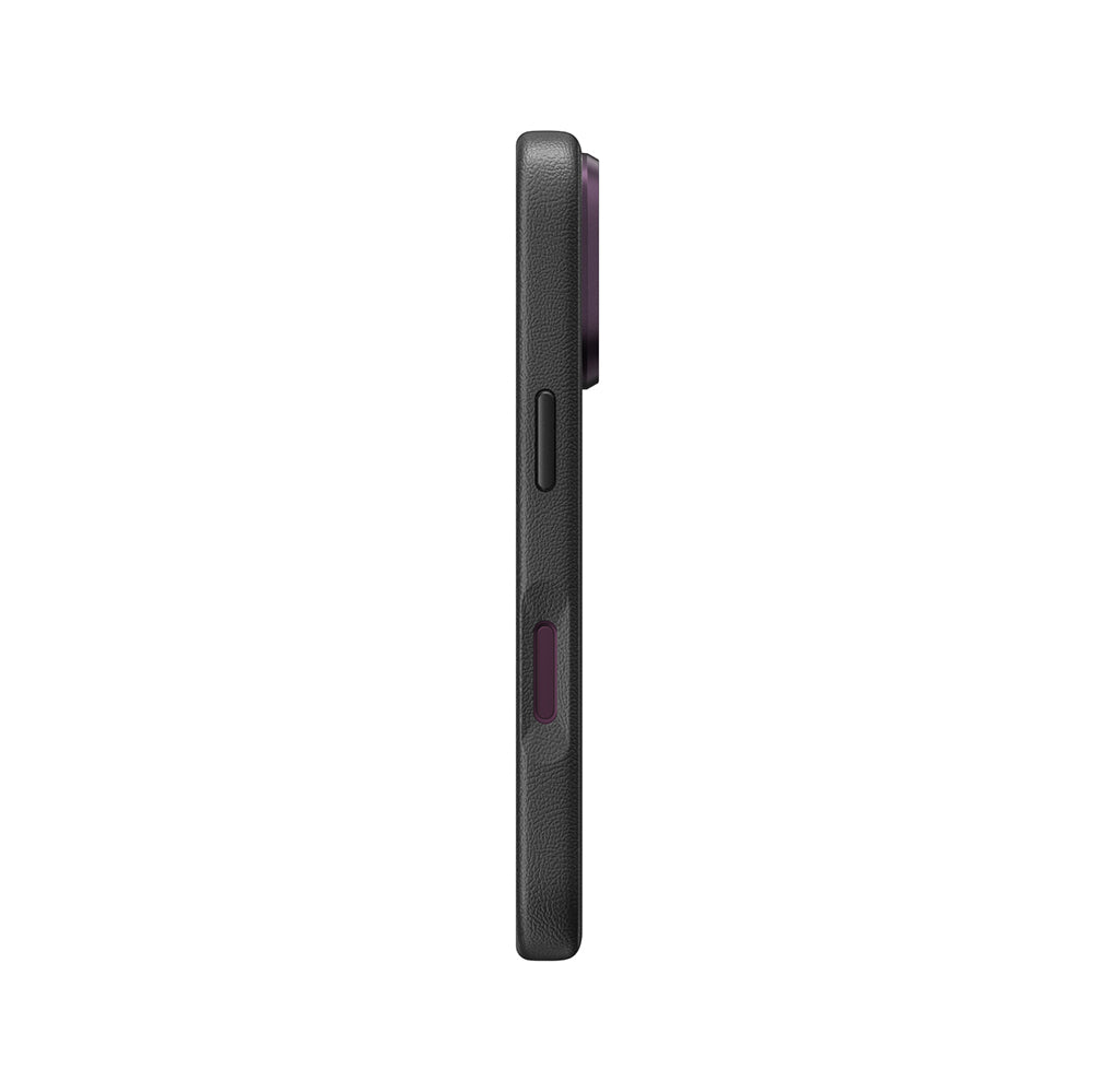 Apple iPhone 18 Pro Kılıf M-safe Şarj Özellikli Amazingthing Glamour Lens Serisi Kapak Mor