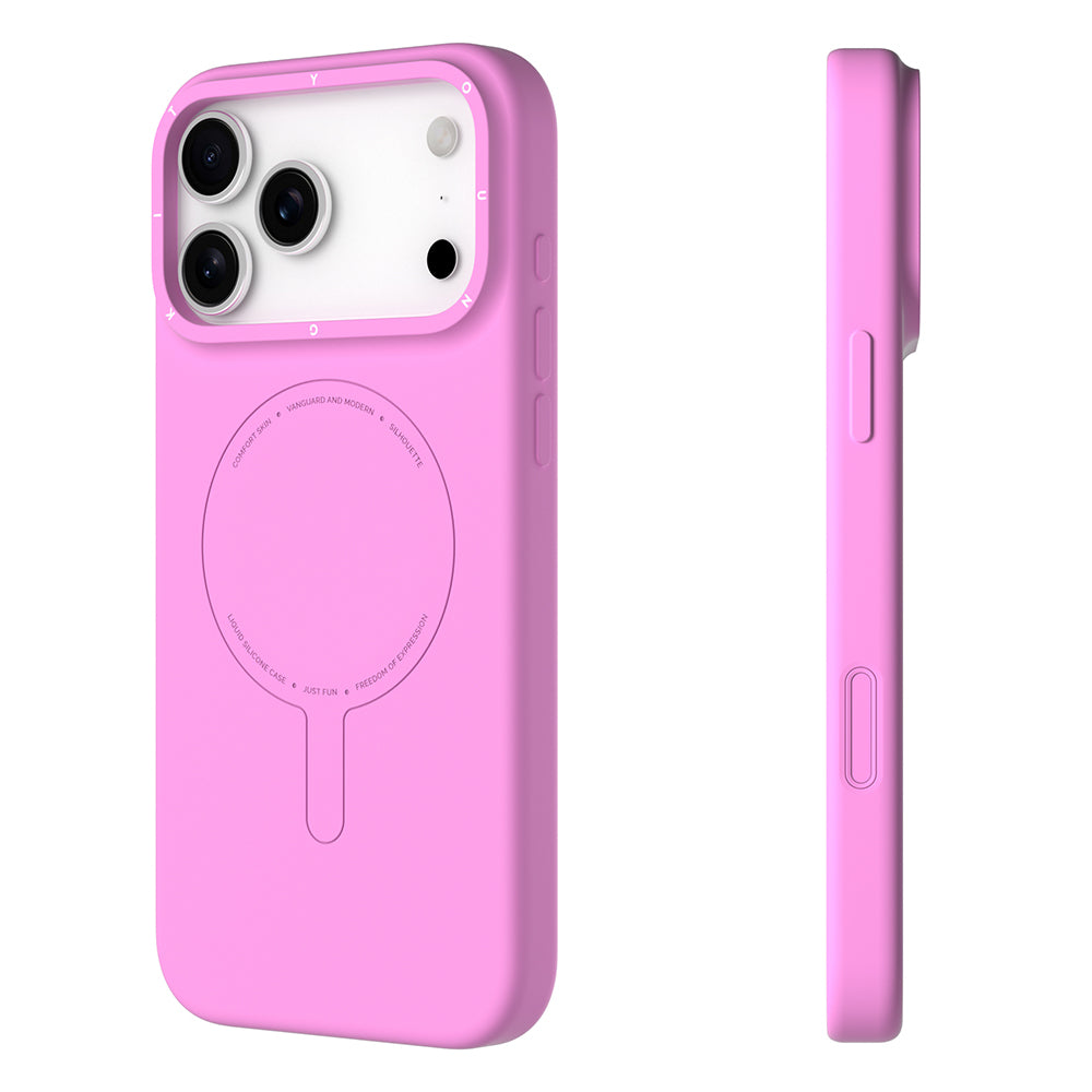 Apple iPhone 18 Pro Kılıf M-Safe Şarj Özellikli Youngkit Morandi Serisi Kapak Yeşil
