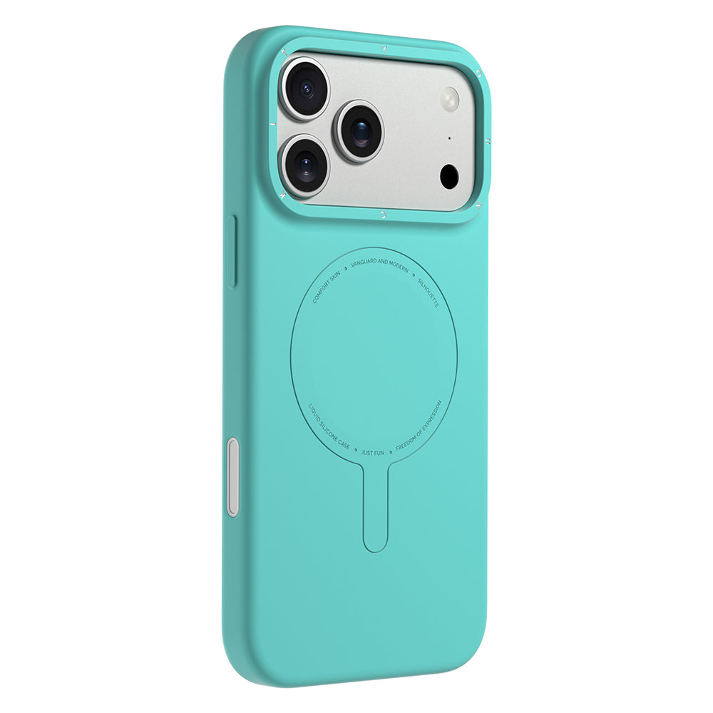 Apple iPhone 18 Pro Kılıf M-Safe Şarj Özellikli Youngkit Morandi Serisi Kapak Kahverengi