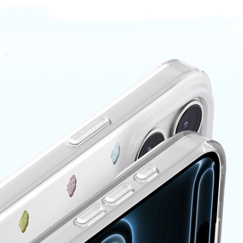 Apple iPhone 18 Pro Kılıf M-Safe Şarj Özellikli Zore Paris Axen Sert PC Kapak Beyaz
