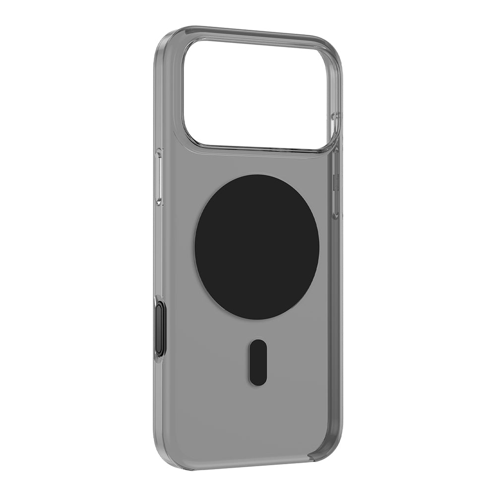 Apple iPhone 18 Pro Kılıf M-safe Şarj Özellikli Zore Paris Belmo Kapak Siyah