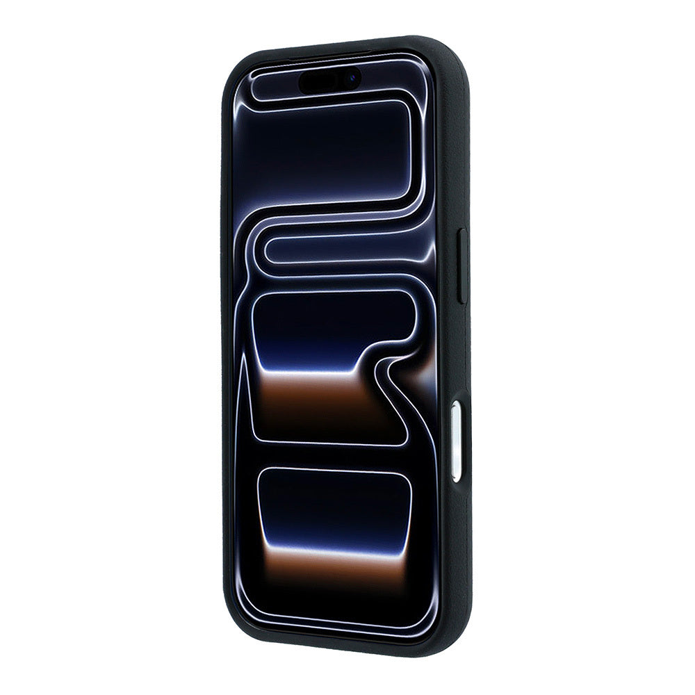 Apple iPhone 18 Pro Max Kılıf BMW Orjinal Lisanslı M-safe Şarj Özellikli Metal Logolu Karbon Fiber Kevlar Kapak Siyah