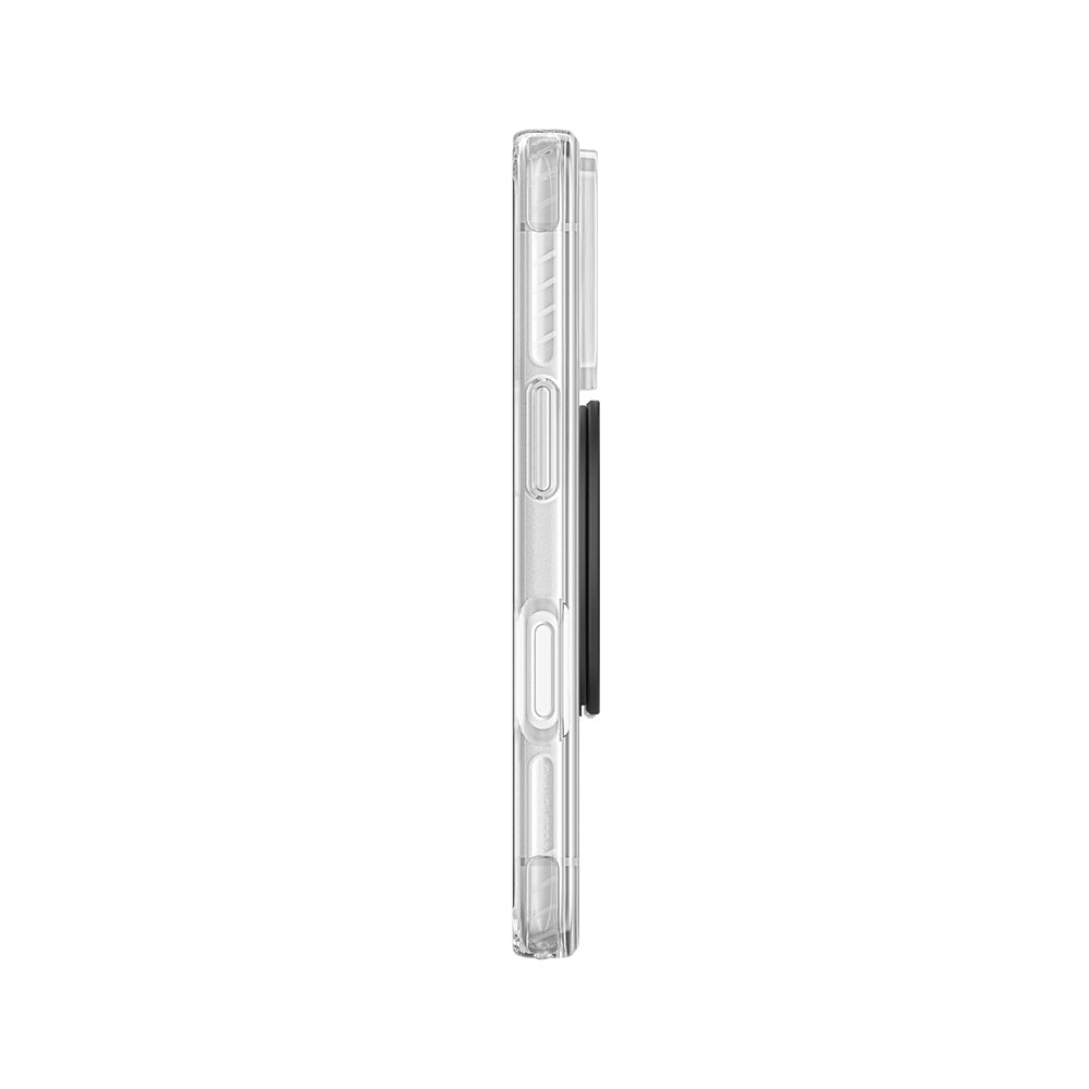 Apple iPhone 18 Pro Max Kılıf M-safe Şarj Özellikli Amazingthing Titan Pro Serisi Pop Ring Standlı Set Siyah