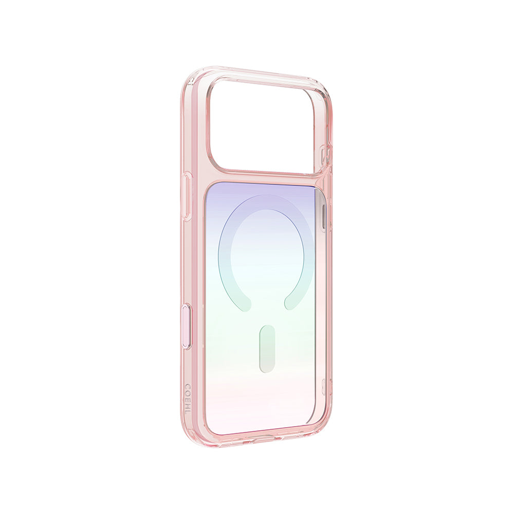 Apple iPhone 18 Pro Max Kılıf M-safe Şarj Özellikli Coehl Estelle Serisi Kapak Pembe