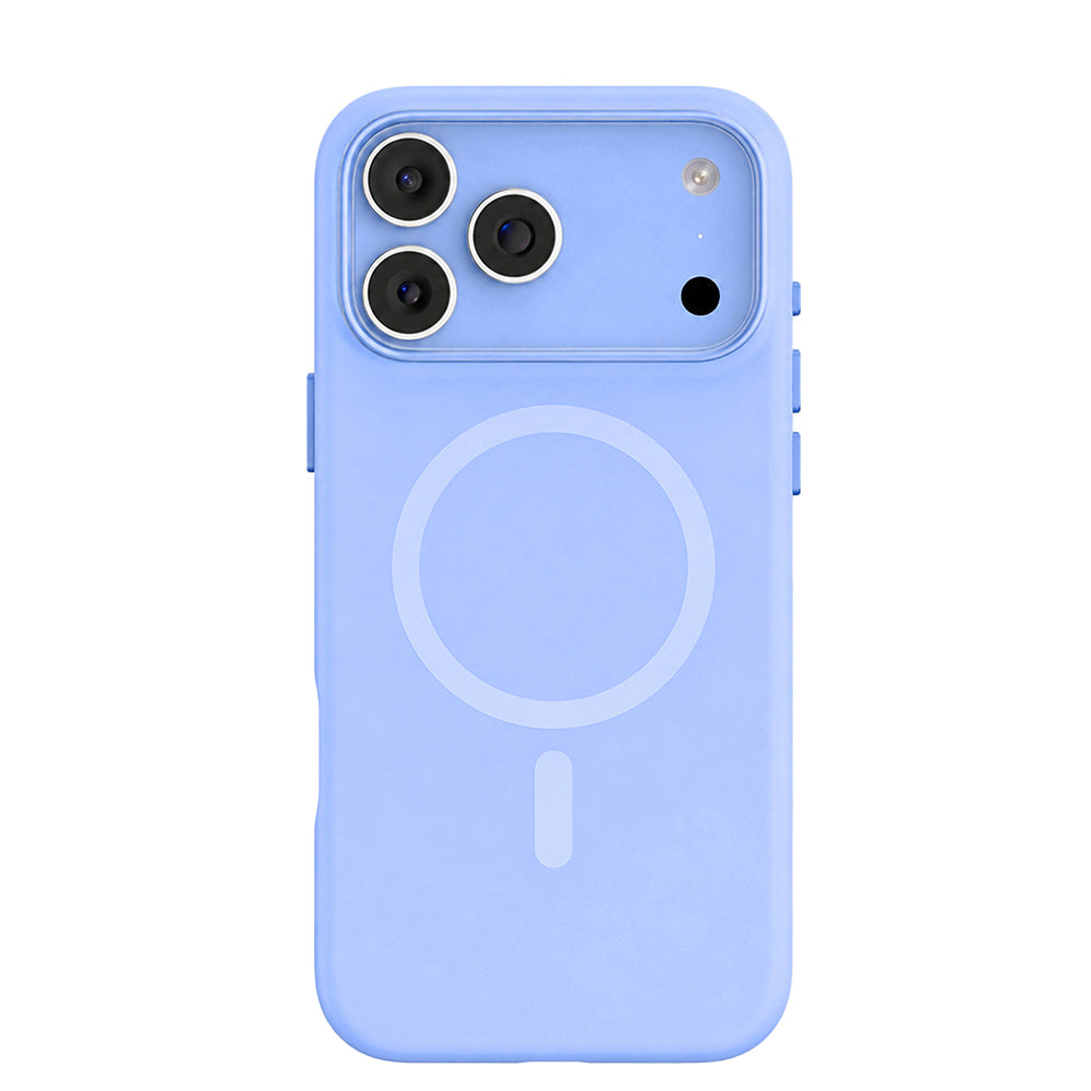 Apple iPhone 18 Pro Max Kılıf M-safe Şarj Özellikli Mutural Pure Serisi Kapak Açık Mavi