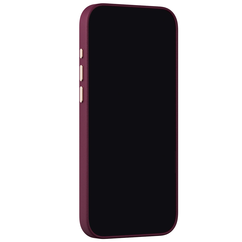 Apple iPhone 18 Pro Max Kılıf M-Safe Şarj Özellikli Raptic Urban Nav Serisi Kapak Mürdüm