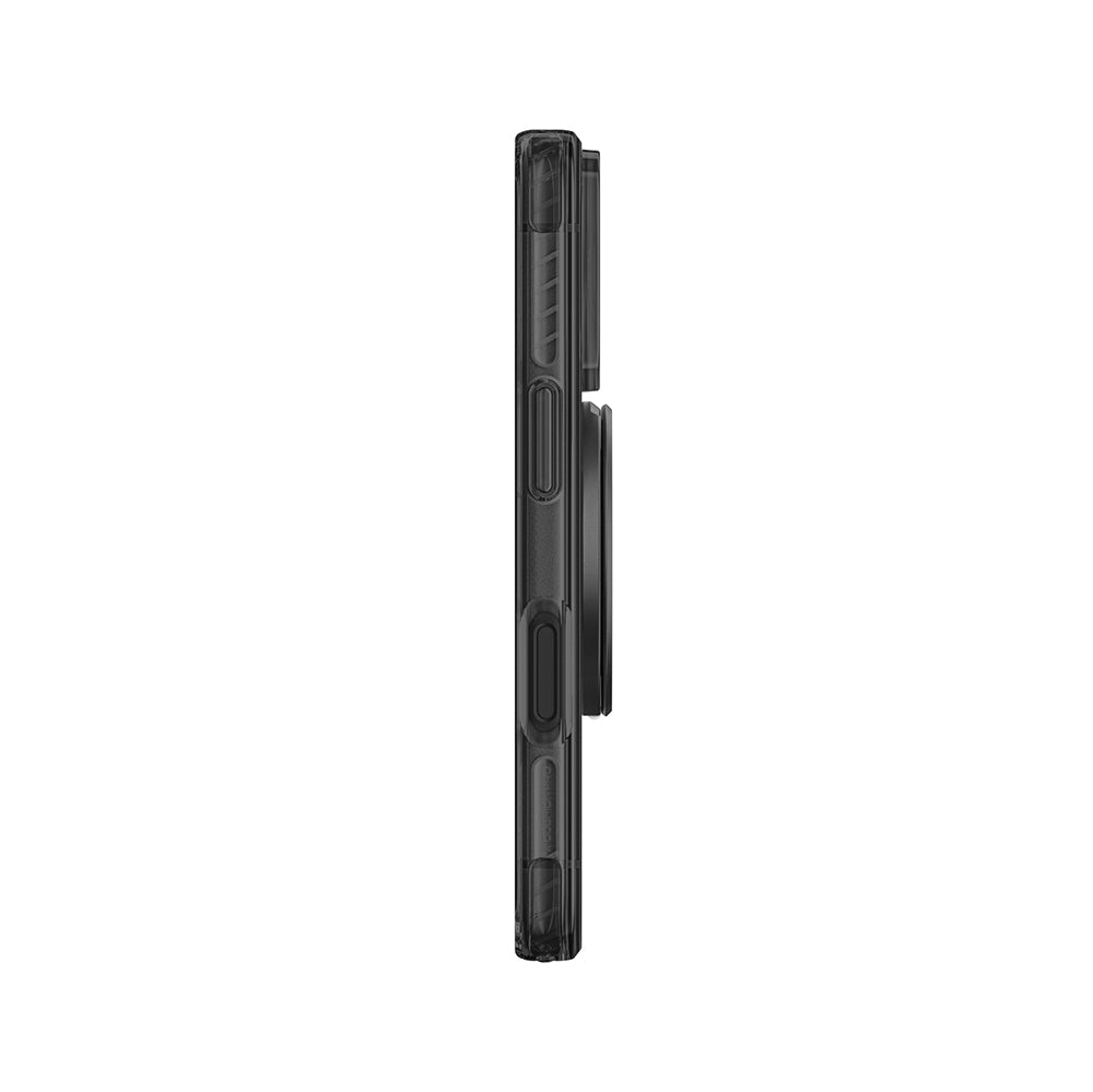 Apple iPhone 18 Pro Max Kılıf M-safe Şarj Özellikli Yüzük Standlı Amazingthing Titan Pro Grip Ring Serisi Kapak Siyah