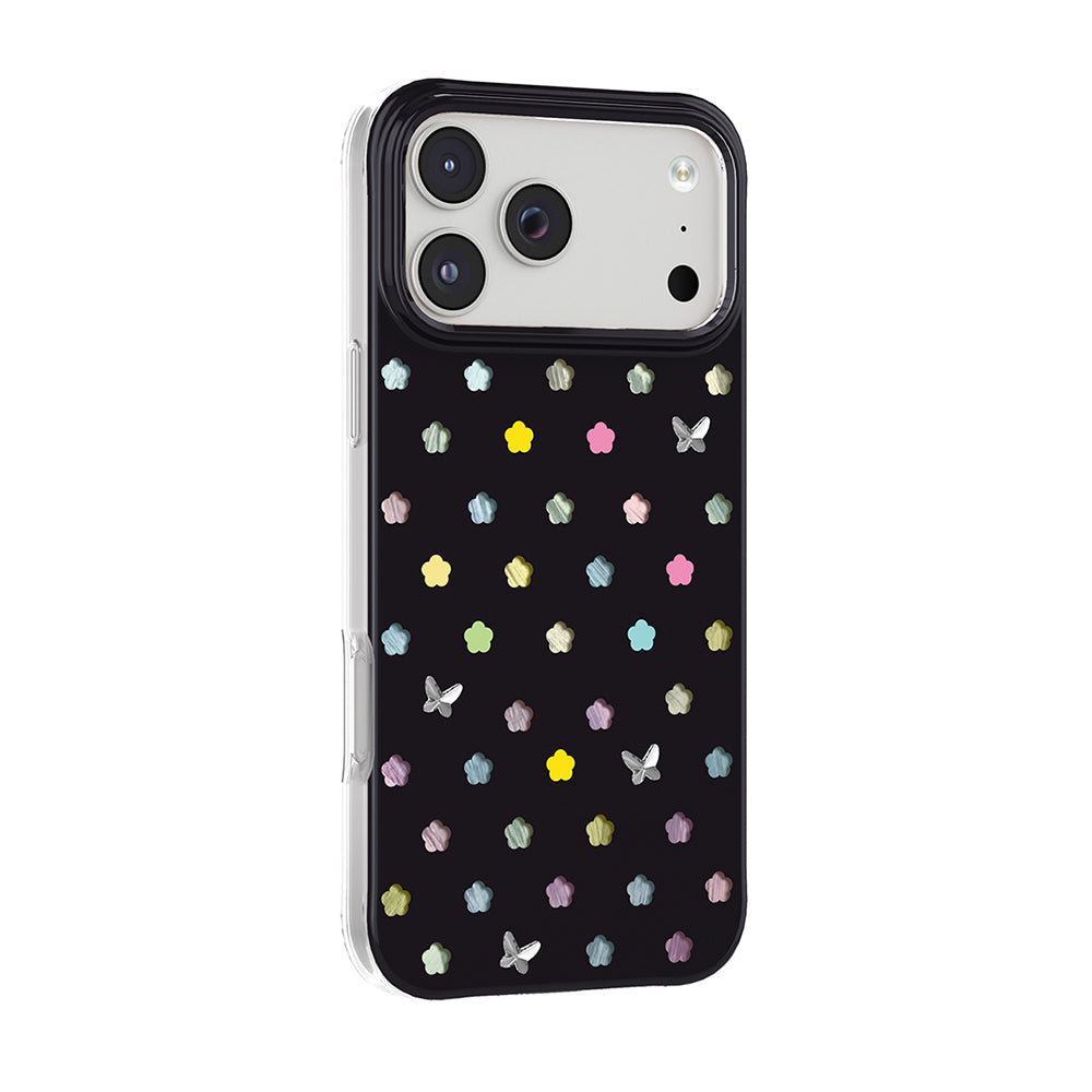 Apple iPhone 18 Pro Max Kılıf M-Safe Şarj Özellikli Zore Paris Axen Sert PC Kapak Siyah