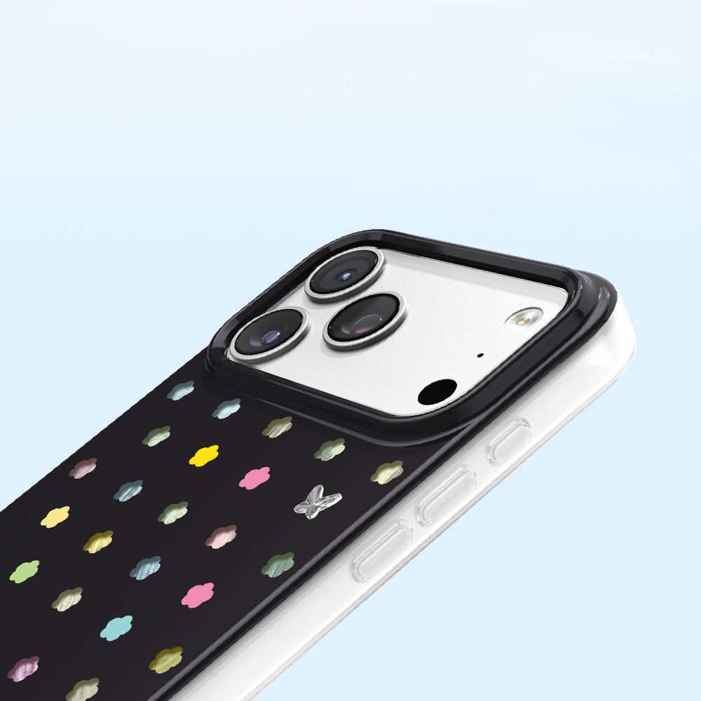 Apple iPhone 18 Pro Max Kılıf M-Safe Şarj Özellikli Zore Paris Axen Sert PC Kapak Siyah