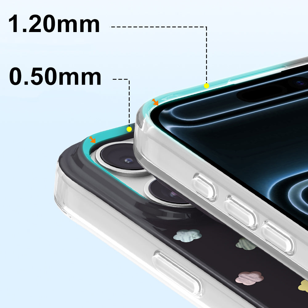 Apple iPhone 18 Pro Max Kılıf M-Safe Şarj Özellikli Zore Paris Axen Sert PC Kapak Siyah