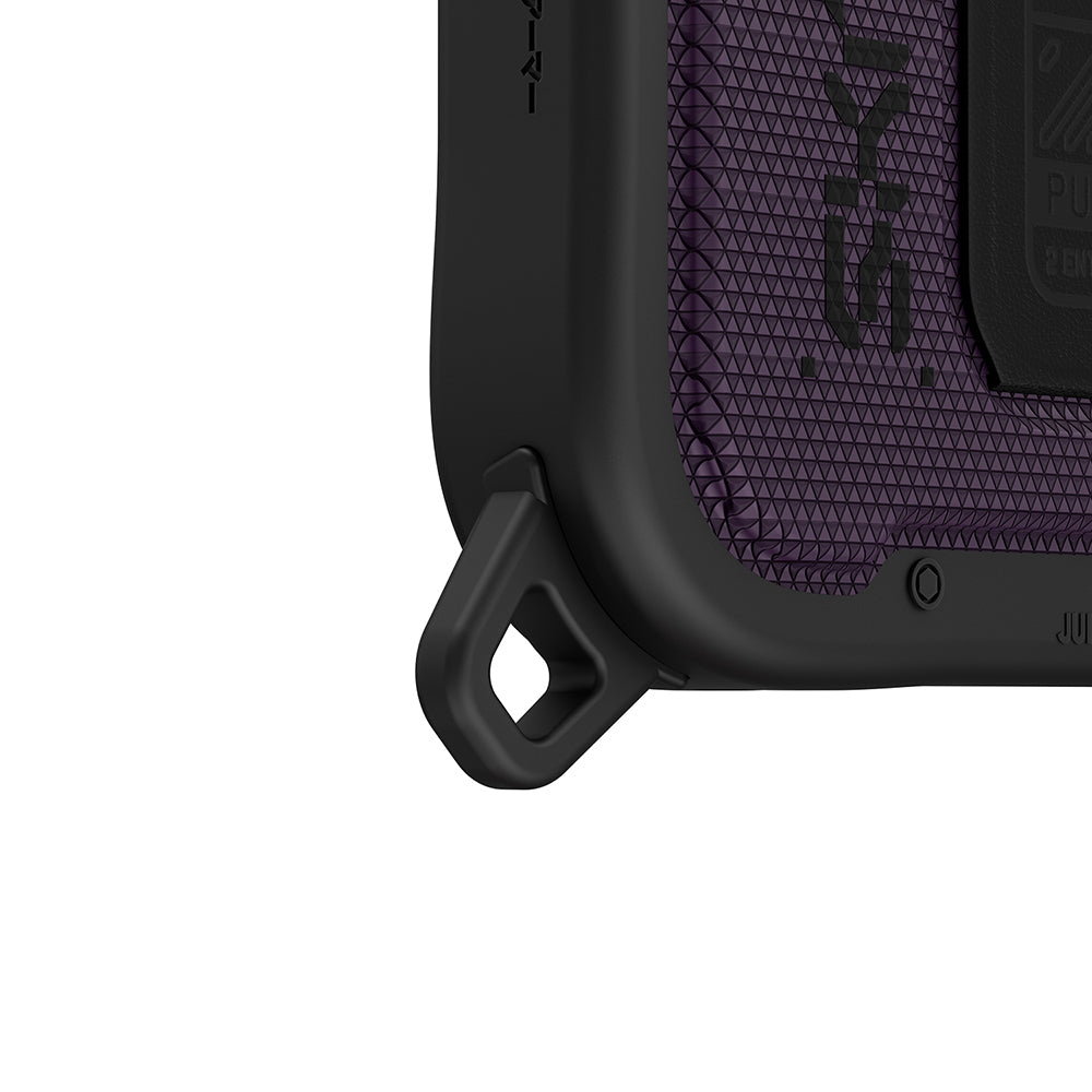 Apple iPhone 18 Pro Max Kılıf SkinArma M-safe Şarj Özellikli Airbag Tasarımlı Standlı Phantom Kapak Bordo