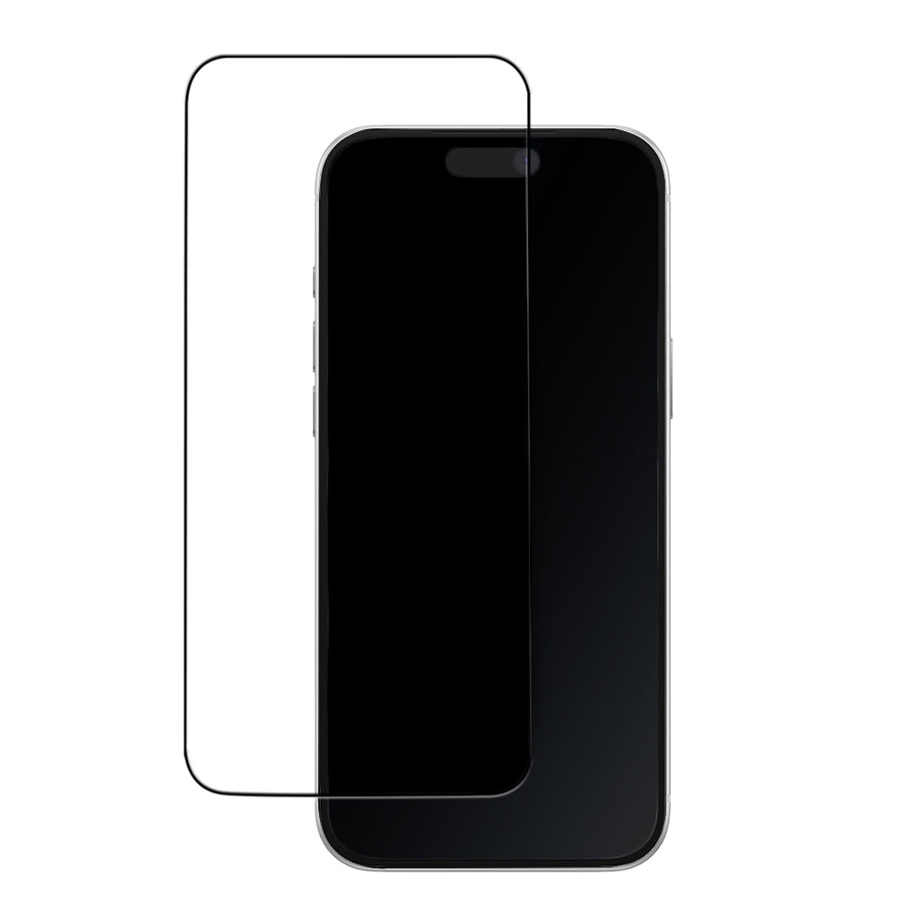 Apple iPhone 18 Pro Mohseven M7 HD Sapphire Coating Temperli Cam Ekran Koruyucu + Hizalama Aparatı Şeffaf