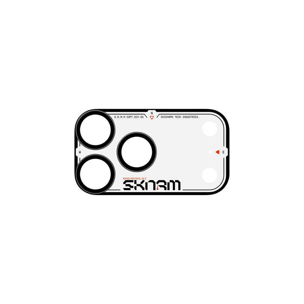 Apple iPhone 18 Pro Skinarma Atlas Serisi Ionix Kamera Lens Koruyucu Siyah