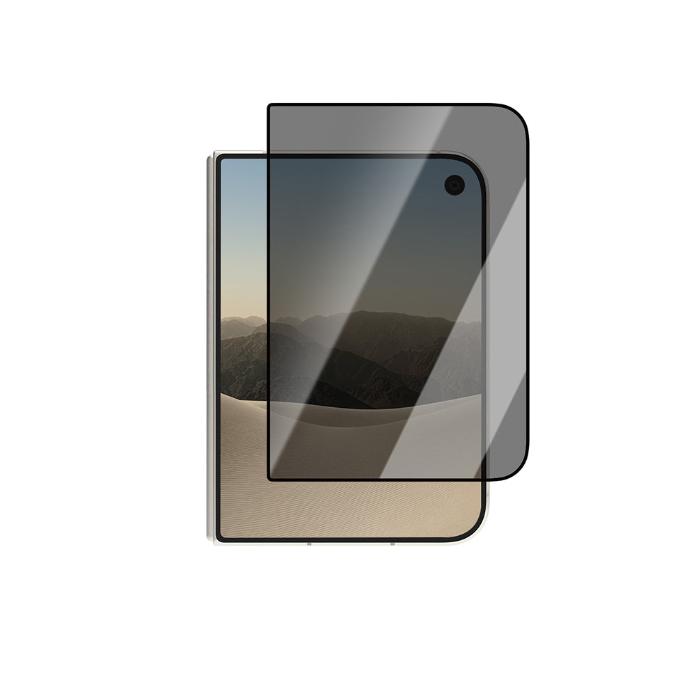 Apple iPhone Duo CaseWorld Applicator Serisi 2.5D Eyesafe Mavi Işık Teknolojili 0.33mm Privacy Temperli Cam Ekran Koruyucu + Uygulama Aparatı Siyah