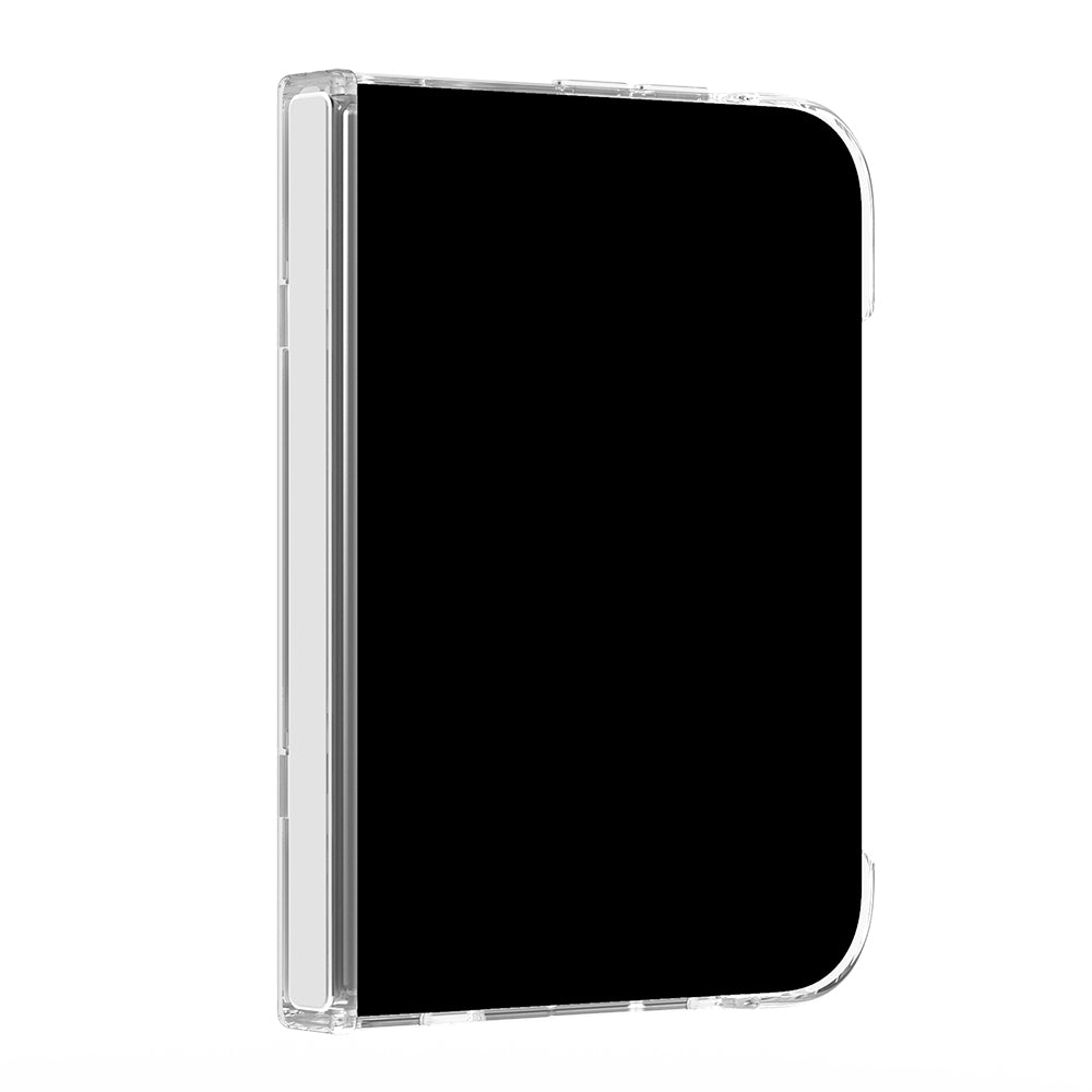 Apple iPhone Duo (Fold) Kılıf M-Safe Şarj Özellikli Raptic Air Clear Serisi Airbagli Kapak Şeffaf