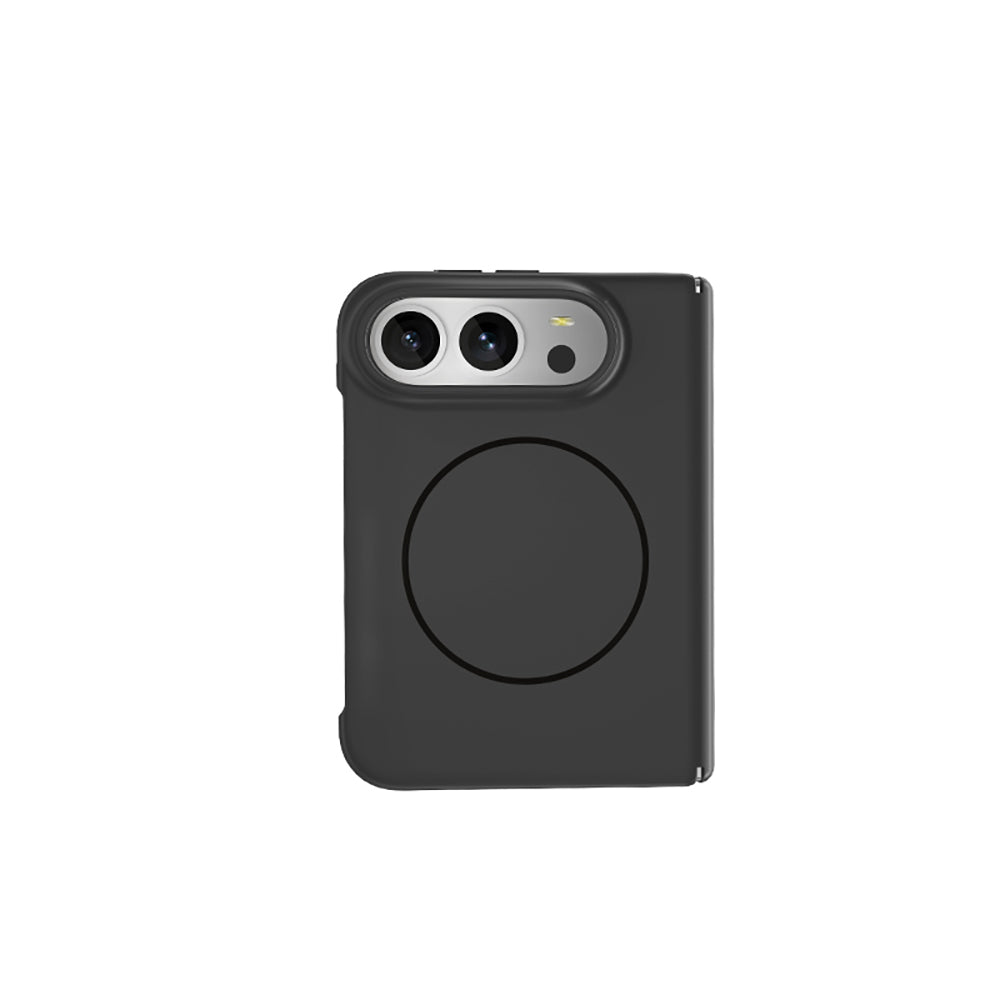 Apple iPhone Duo Kılıf M-safe Şarj Özellikli Wlons Frego Kapak Siyah