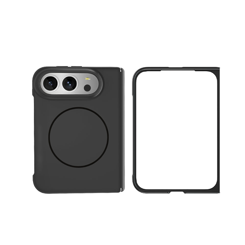 Apple iPhone Duo Kılıf M-safe Şarj Özellikli Wlons Frego Kapak Siyah