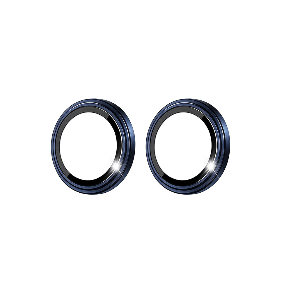 Apple iPhone Duo Wiwu LG-005 Falcon Anti Reflective Çizilmeye Karşı Dayanıklı Kamera Lens Koruyucu Lacivert