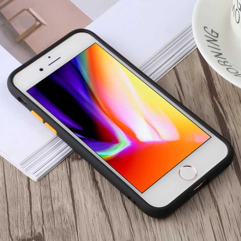 iPhone SE 2022 Kılıf Benks Magic Smooth Drop Resistance Kılıf Siyah