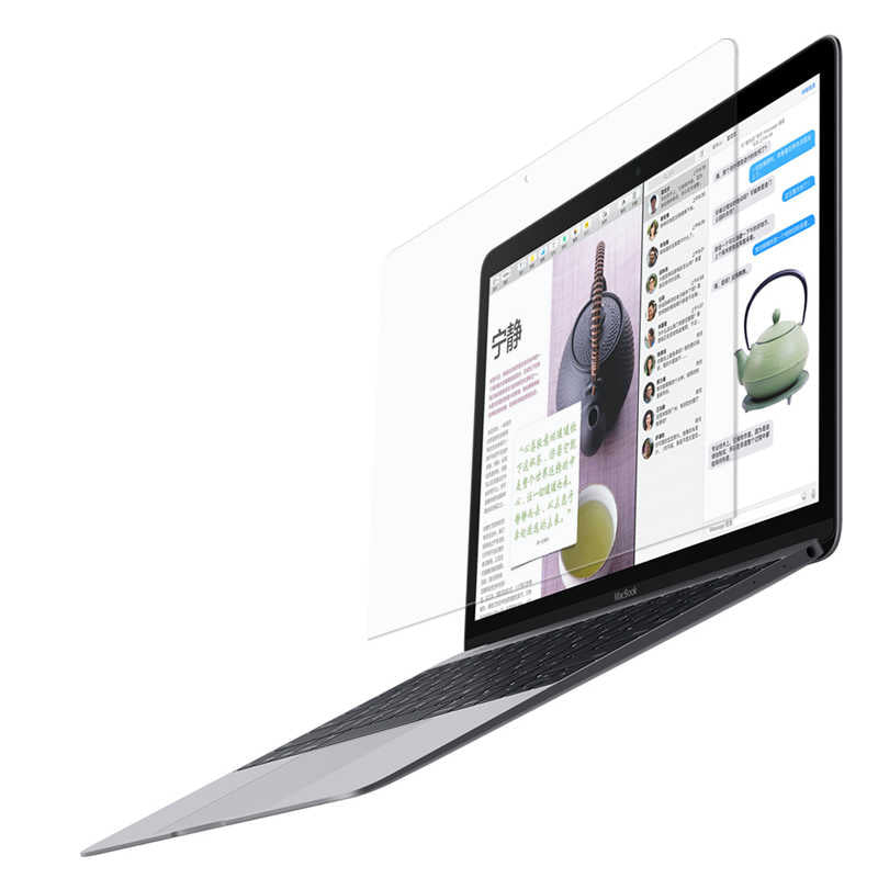 Macbook 13.6" Air 2024 M2 A2681 Wiwu Parlak Ekran Koruyucu Renksiz