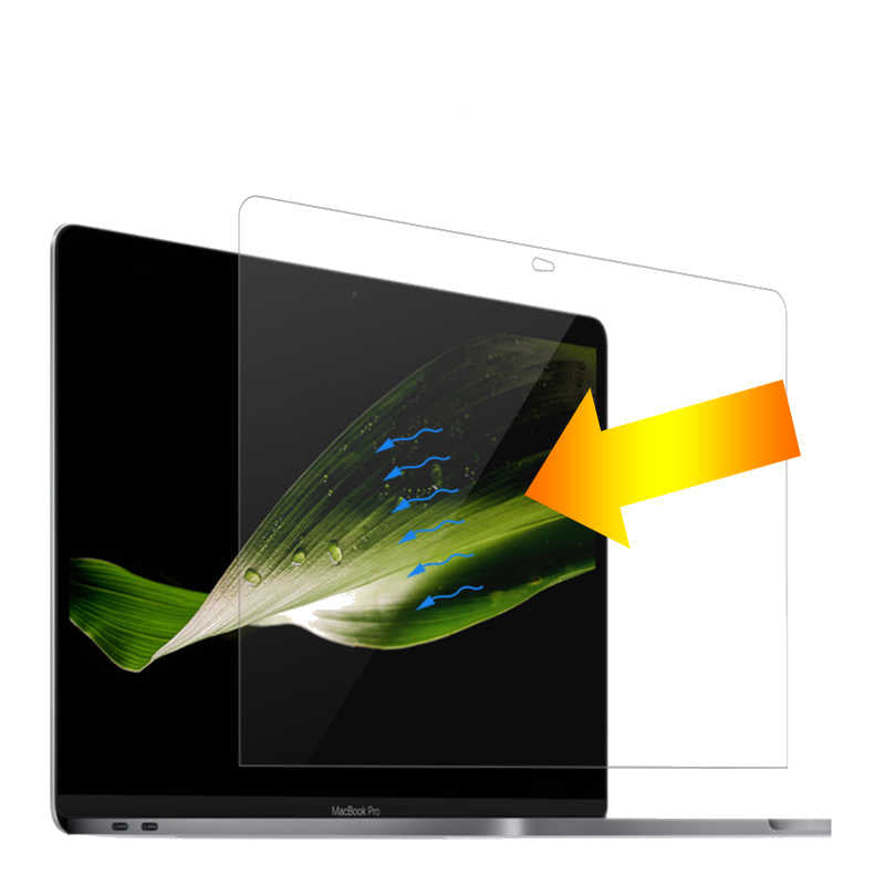 Macbook 13.6" Air M3 A3113 Wiwu Parlak Ekran Koruyucu Renksiz