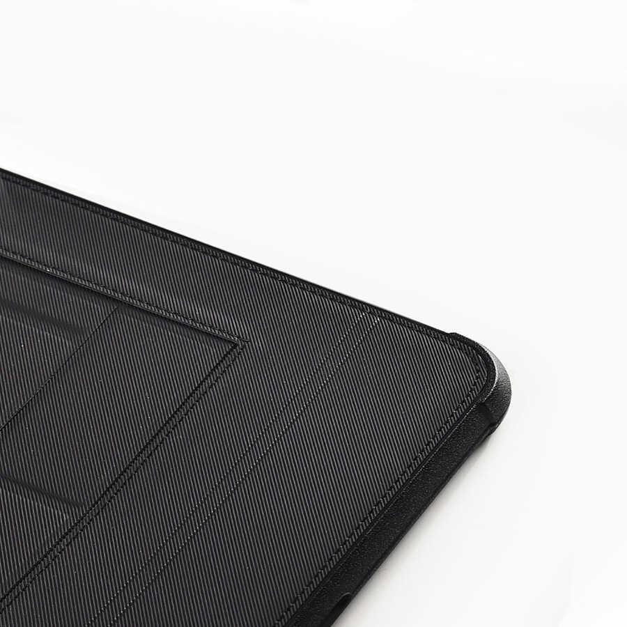 Macbook 16.2' 2021 Wiwu Defender Stand Case Taşınabilir Standlı Magnetik PU Laptop Çantası Siyah