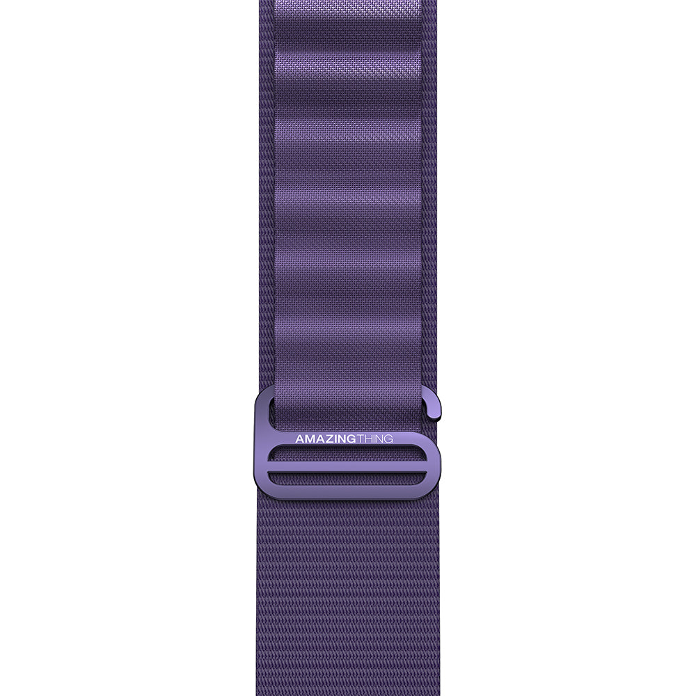 Watch 10 42mm Amazingthing Titan Spor Hasır Kordon Mor