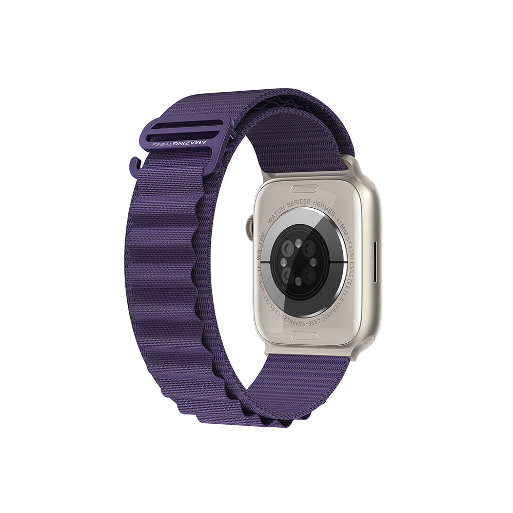 Watch 10 42mm Amazingthing Titan Spor Hasır Kordon Mor