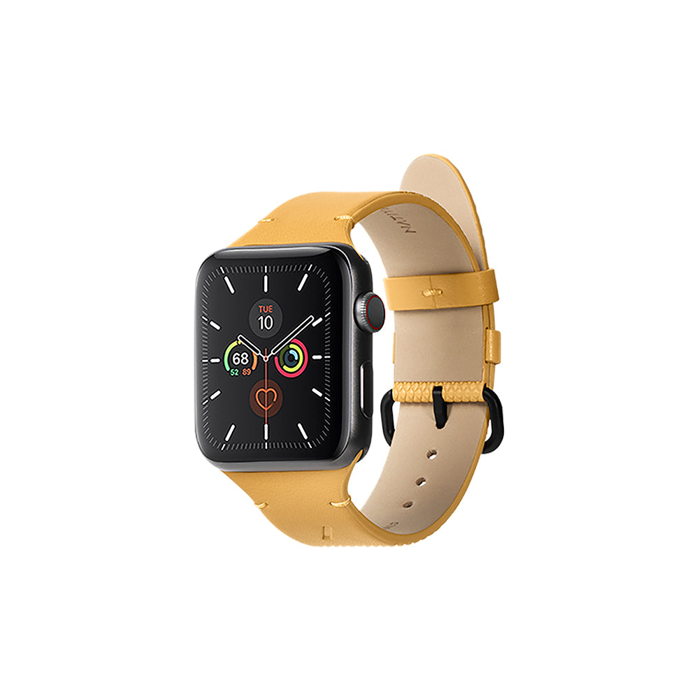 Apple Watch 10 42mm Native Union Classic Serisi Silikon Kordon Turuncu