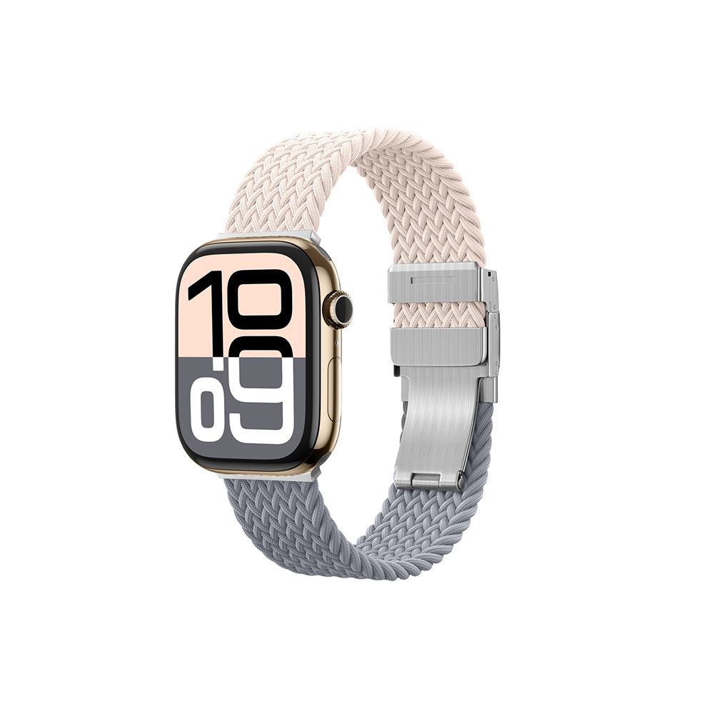 Watch 10 46mm Amazingthing Glamour Blend Hasır Kordon Pembe-Gri