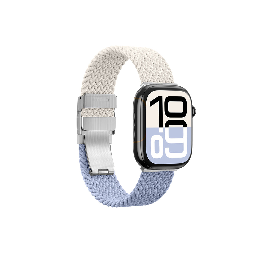 Watch 10 46mm Amazingthing Glamour Blend Hasır Kordon Siyah-Gri