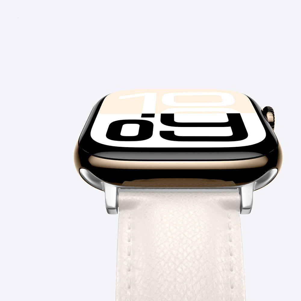 Watch 10 46mm Amazingthing Glamour Class Deri Kordon Krem