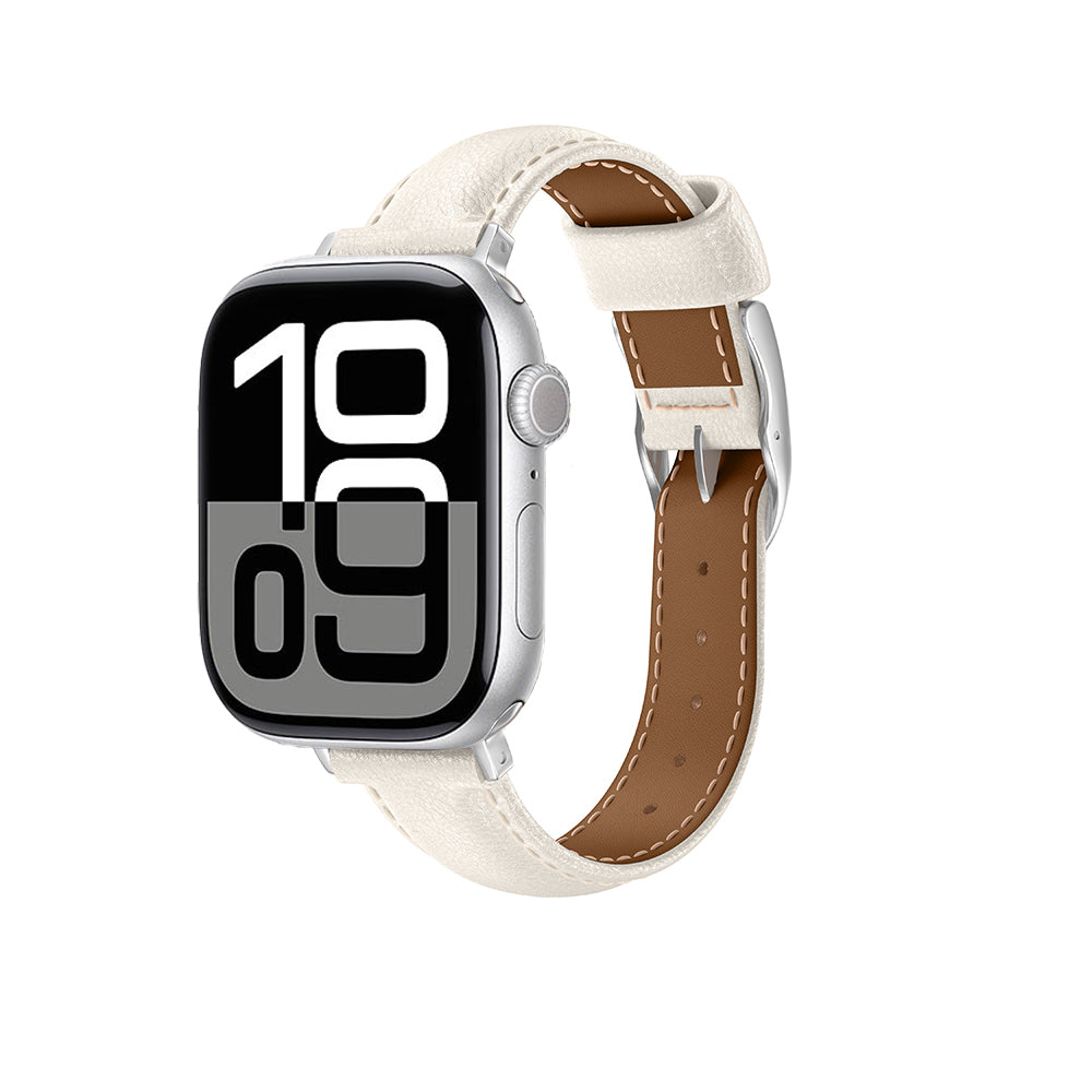 Watch 10 46mm Amazingthing Glamour Class Deri Kordon Krem