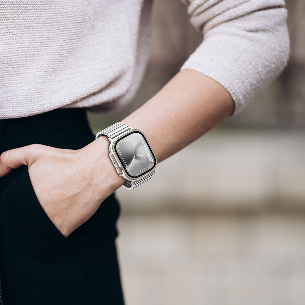 Watch 10 46mm Amazingthing Titan Steel Metal Kordon Siyah