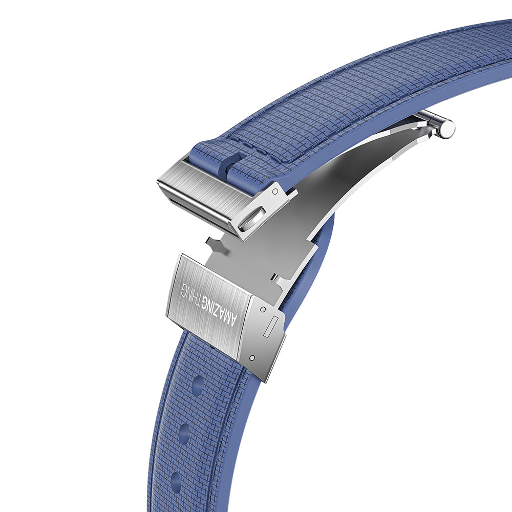 Watch 10 46mm Amazingthing Titan Swift Deri Dokulu Silikon Kordon Siyah