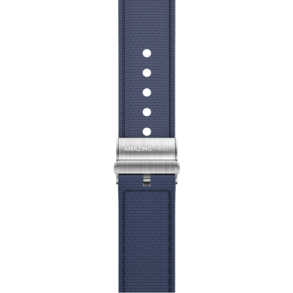 Watch 10 46mm Amazingthing Titan Swift Deri Dokulu Silikon Kordon Siyah