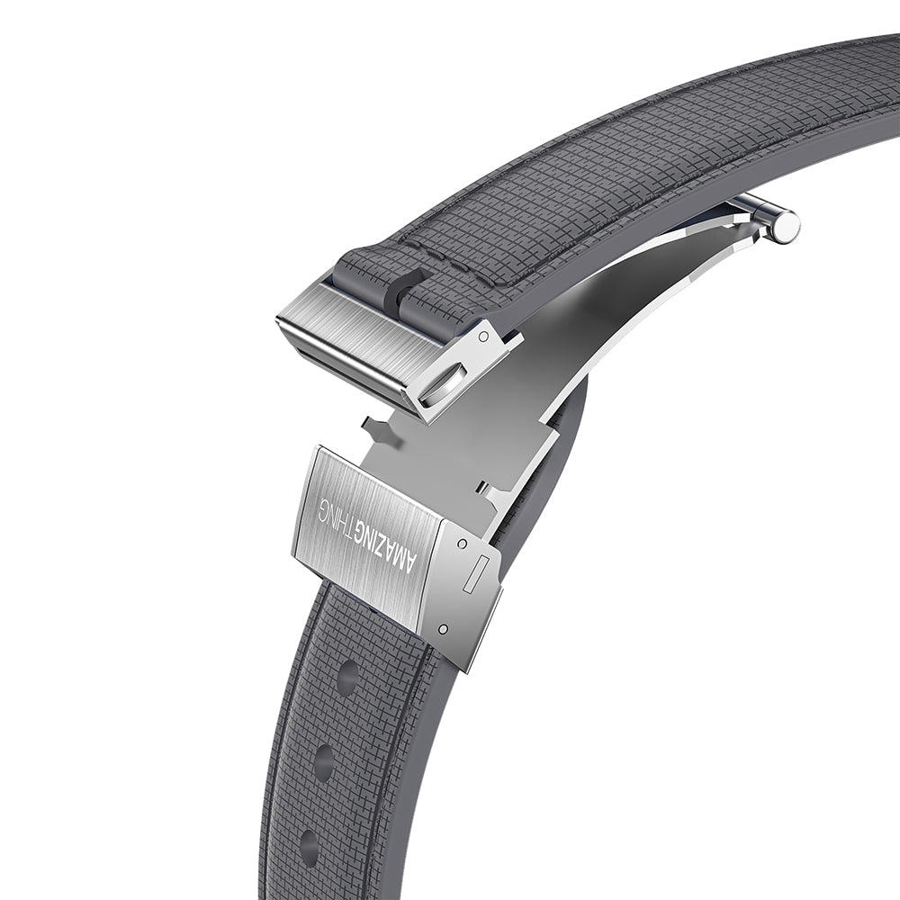 Watch 10 46mm Amazingthing Titan Swift Deri Dokulu Silikon Kordon Siyah