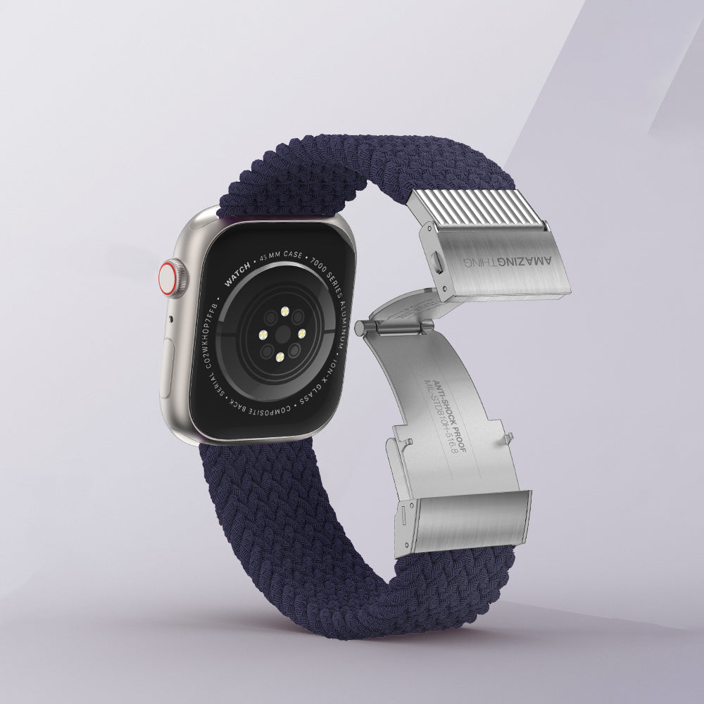 Watch 10 46mm Amazingthing Titan Weave 2 Sport Örgü Kordon Koyu Yeşil