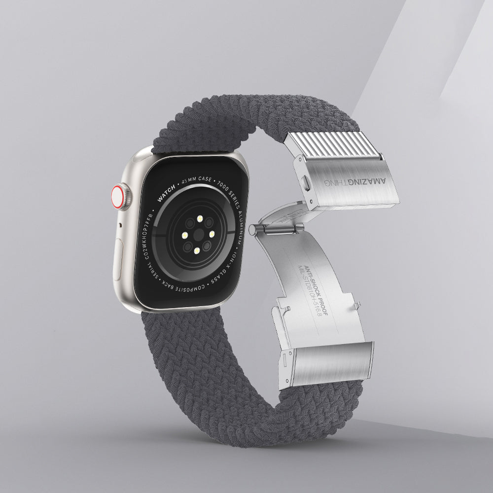 Watch 10 46mm Amazingthing Titan Weave 2 Sport Örgü Kordon Koyu Yeşil
