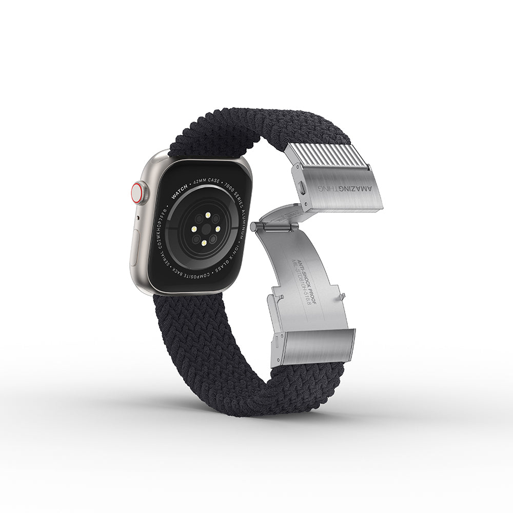 Watch 10 46mm Amazingthing Titan Weave Örgü Sport Kordon Kahverengi