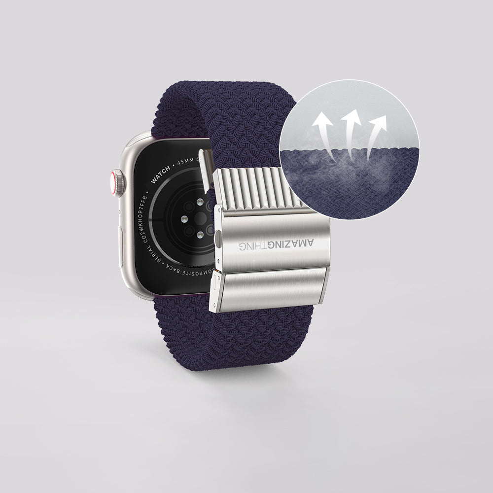 Watch 38mm Amazingthing Titan Weave 2 Sport Örgü Kordon Mor