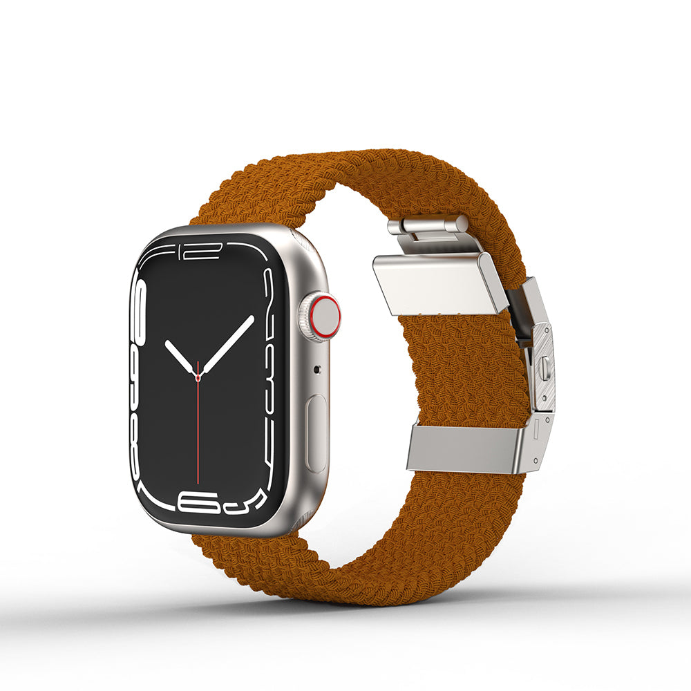 Watch 38mm Amazingthing Titan Weave Örgü Sport Kordon Kahverengi