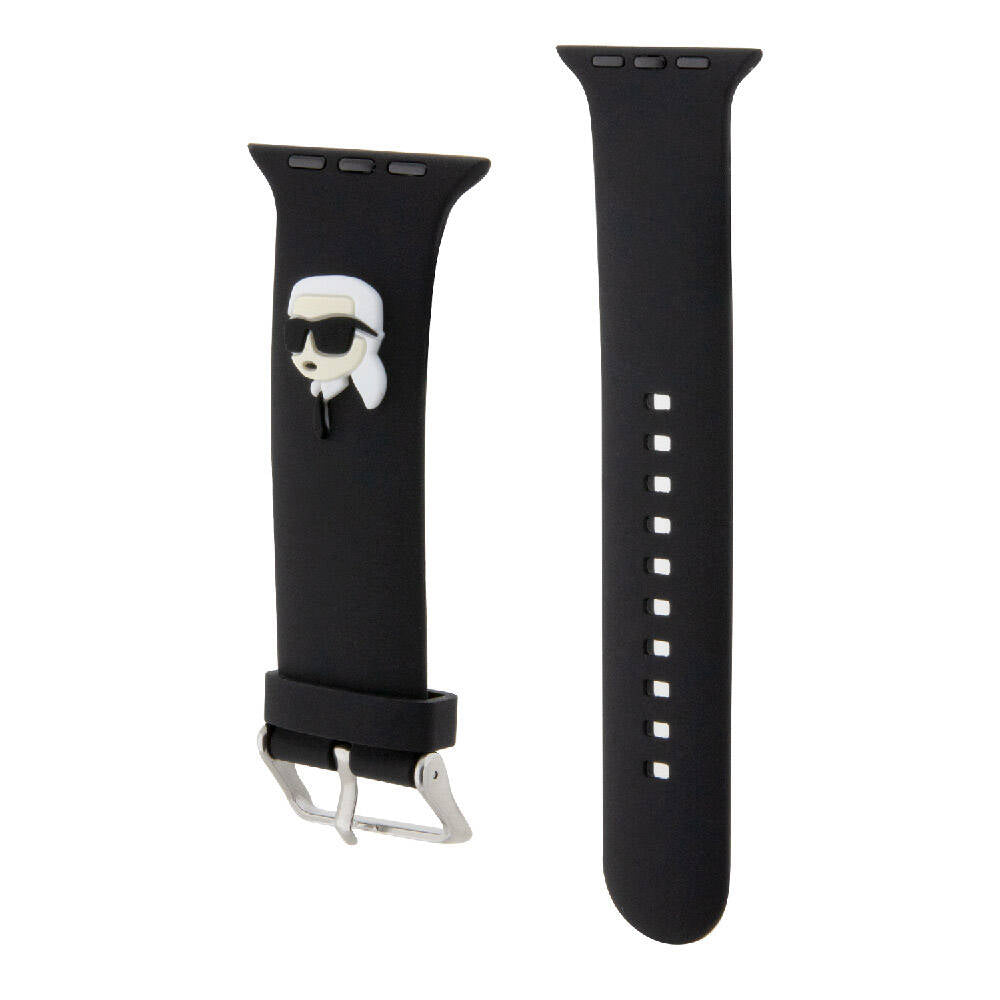 Watch 38mm Karl Lagerfeld Orjinal Lisanslı İkonik Karl Head Logolu Silikon Kordon Beyaz