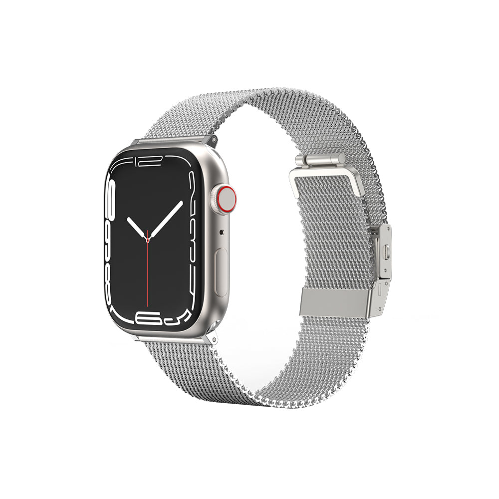 Watch 40mm Amazingthing Titan Metal Hasır Kordon Gümüş