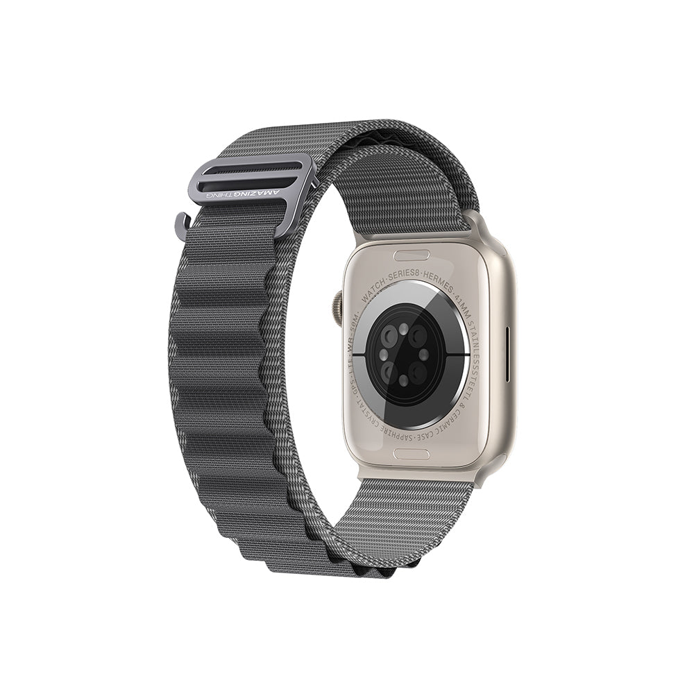 Watch 40mm Amazingthing Titan Spor Hasır Kordon Gri