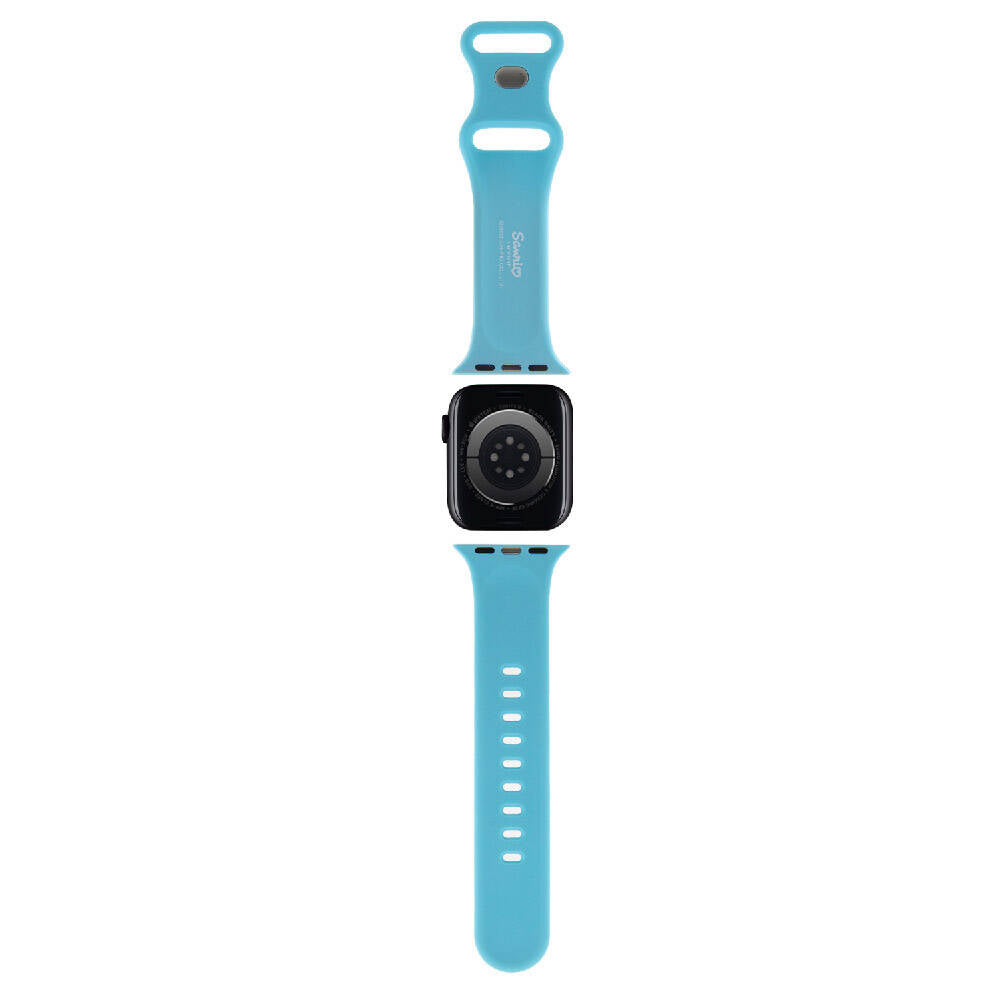 Watch 41mm Hello Kitty Orjinal Lisanslı Yazı Logolu Fiyonk & Kitty Head Silikon Kordon Kırmızı